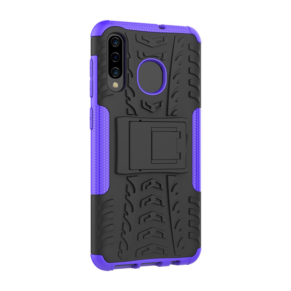 purple--slim-armour-shockproof-case-cover-stand---lcd-guard-for-samsung-galaxy-a50