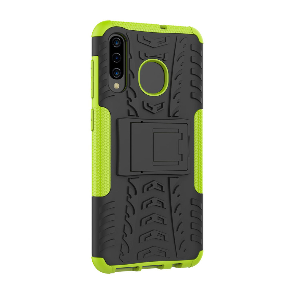 green--slim-armour-shockproof-case-cover-stand---lcd-guard-for-samsung-galaxy-a50