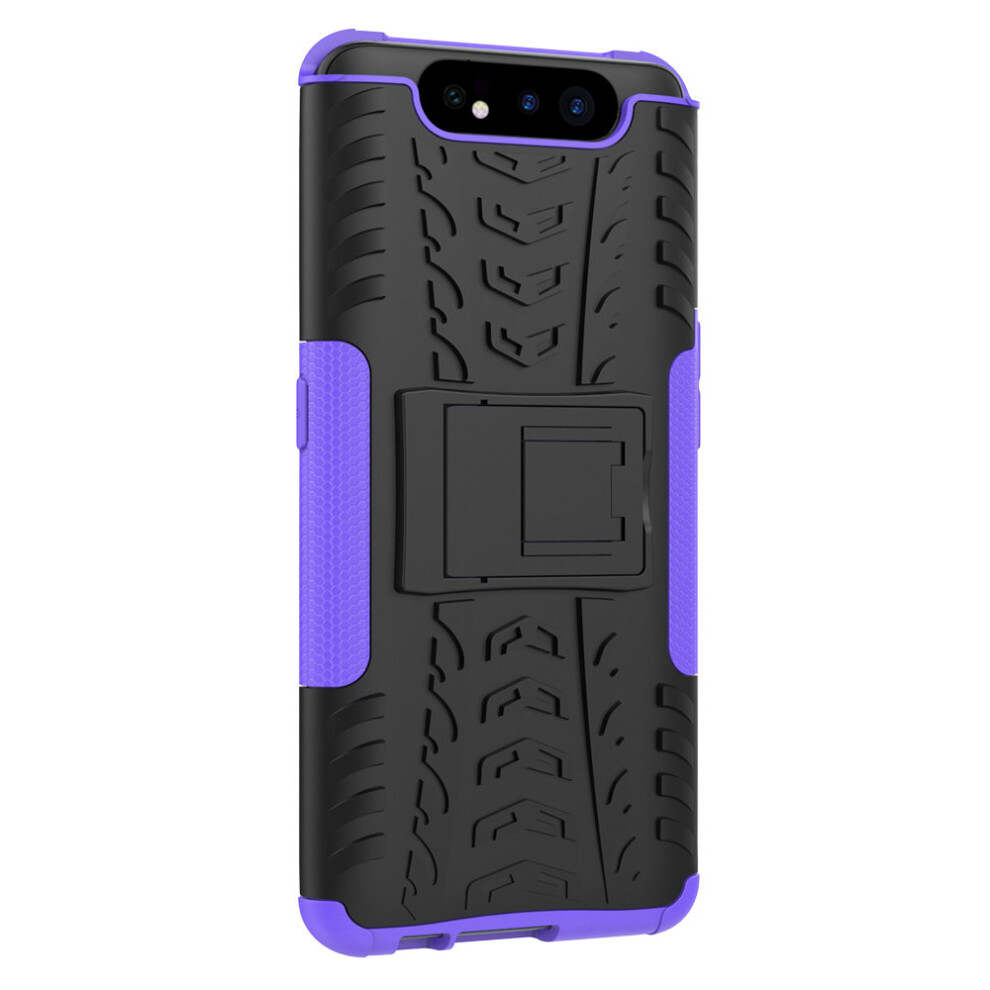 purple--slim-armour-shockproof-case-cover-stand---lcd-guard-for-samsung-galaxy-a80