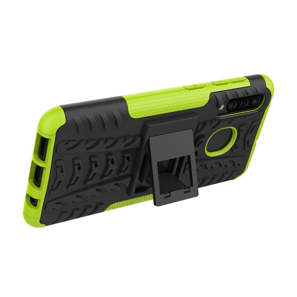 green--slim-armour-shockproof-case-cover-stand---lcd-guard-for-samsung-galaxy-a50