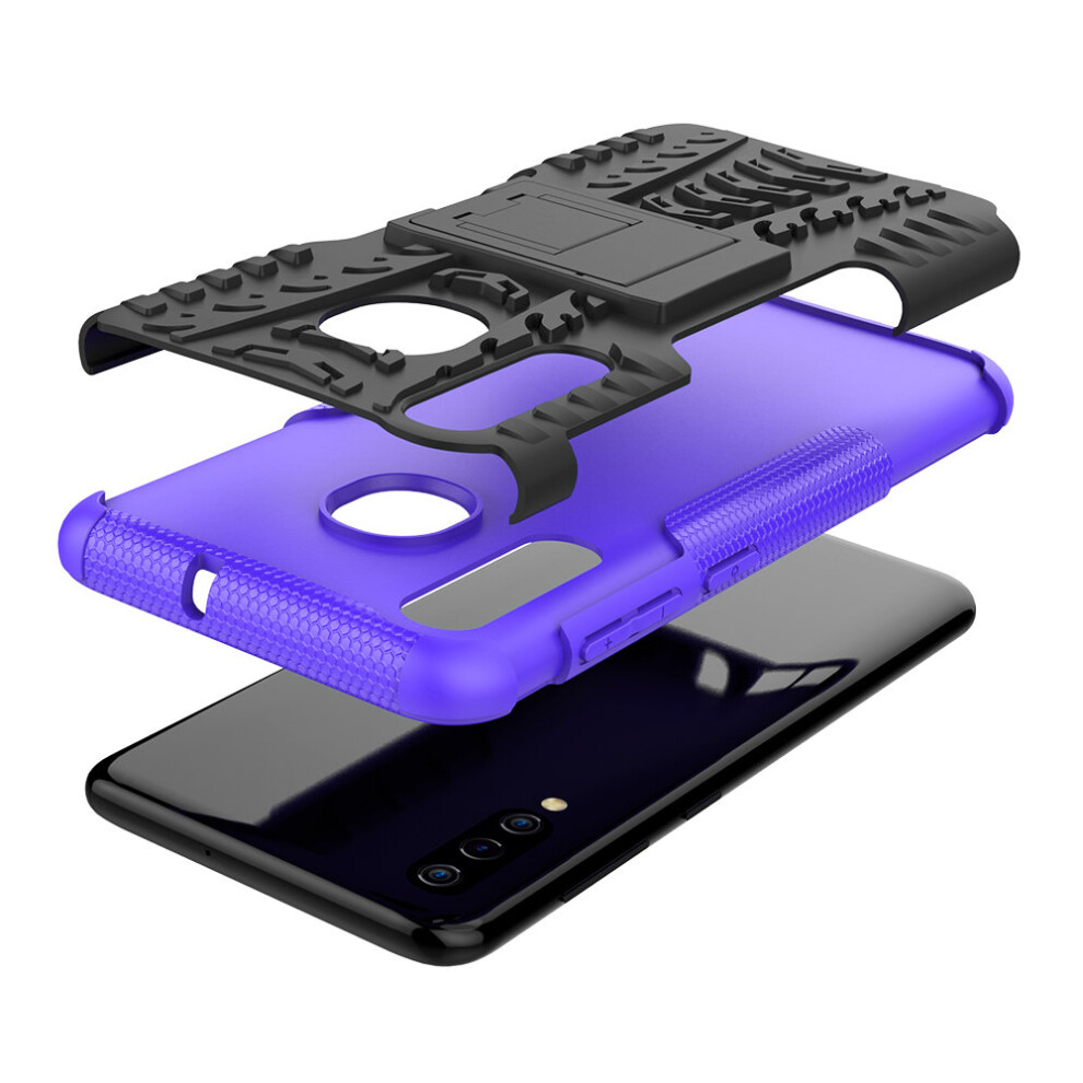 purple--slim-armour-shockproof-case-cover-stand---lcd-guard-for-samsung-galaxy-a50