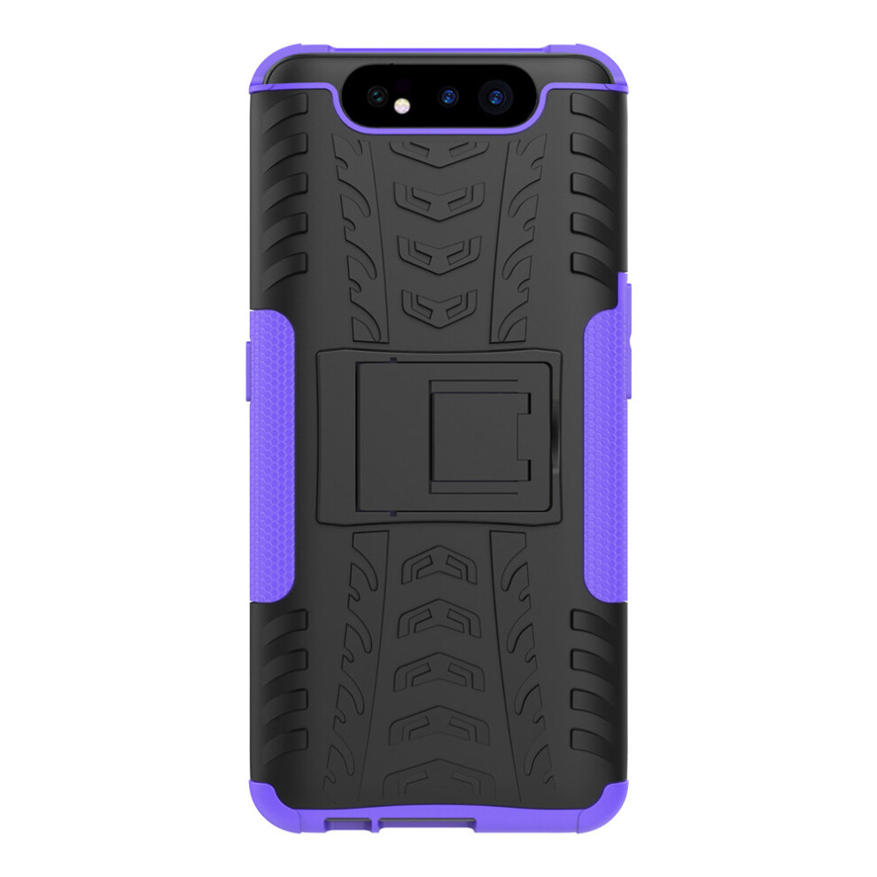 purple--slim-armour-shockproof-case-cover-stand---lcd-guard-for-samsung-galaxy-a80