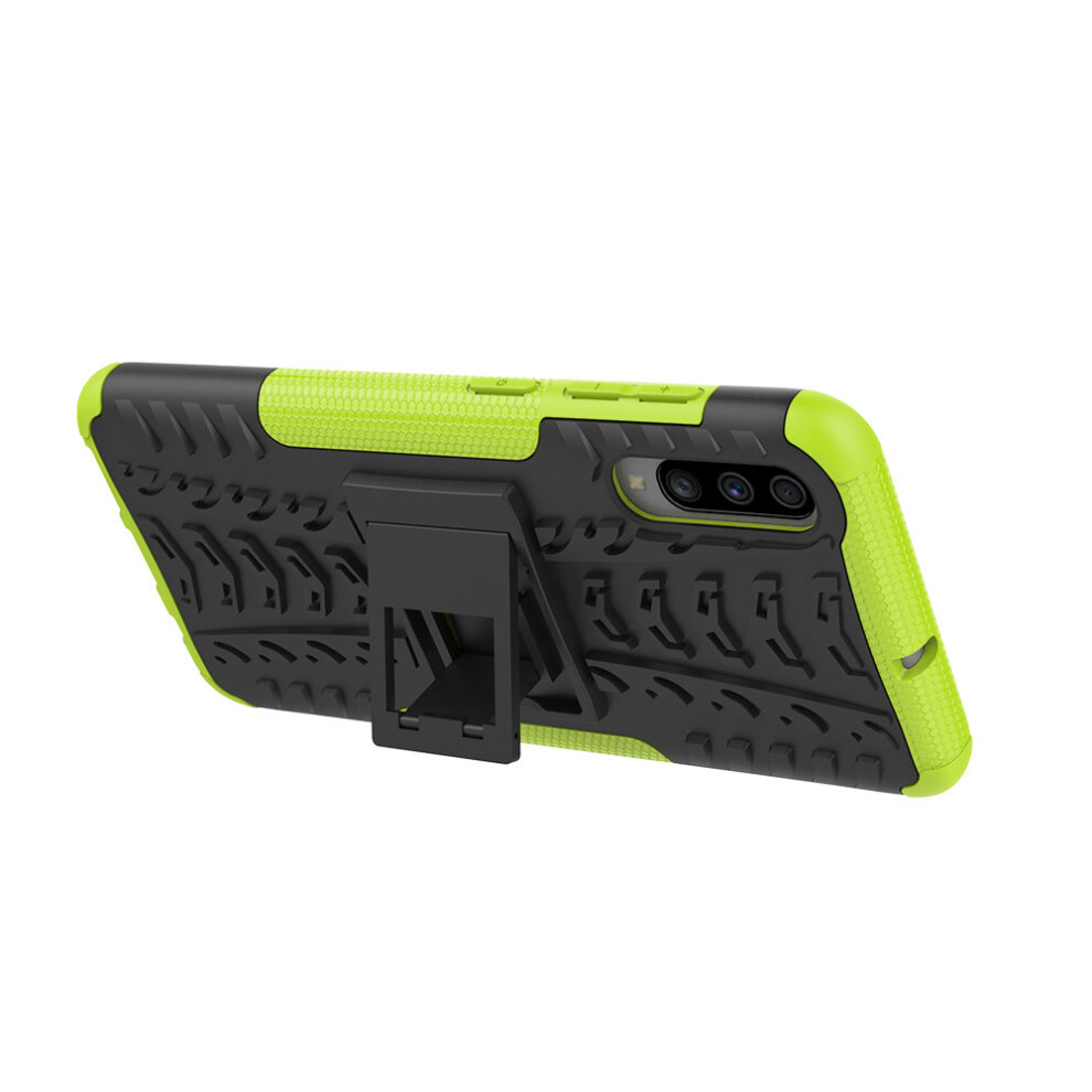 green--slim-armour-shockproof-case-cover-stand---lcd-guard-for-samsung-galaxy-a70