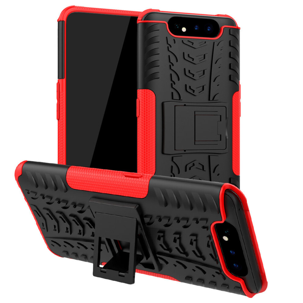 red--slim-armour-shockproof-case-cover-stand---lcd-guard-for-samsung-galaxy-a80