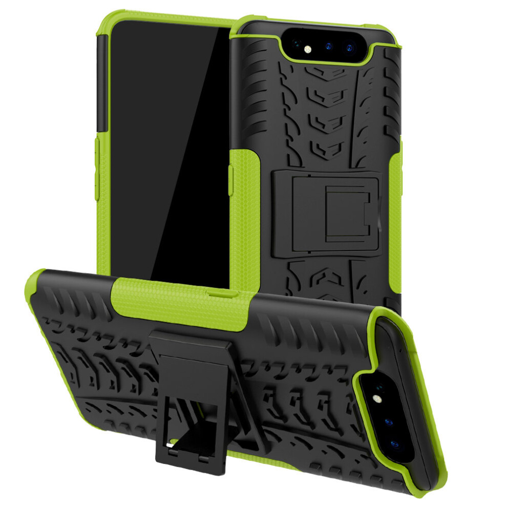 green--slim-armour-shockproof-case-cover-stand---lcd-guard-for-samsung-galaxy-a80