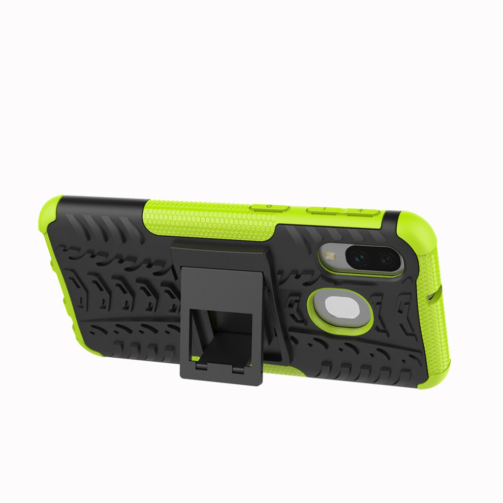 green--slim-armour-shockproof-case-cover-stand---lcd-guard-for-samsung-galaxy-a40