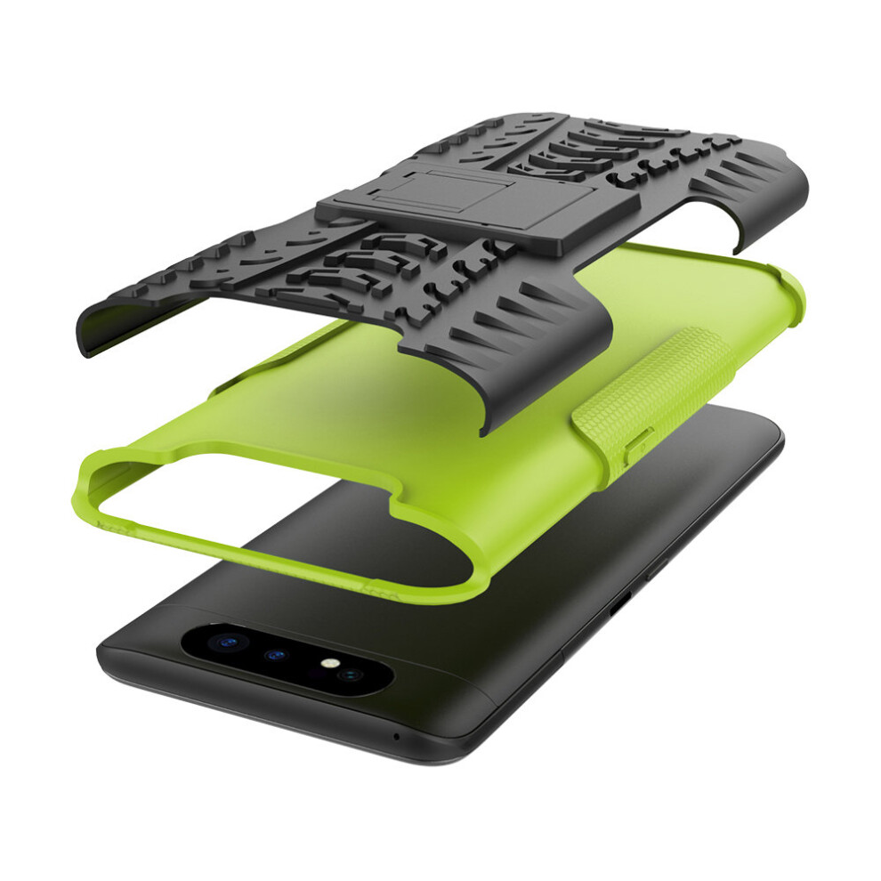 green--slim-armour-shockproof-case-cover-stand---lcd-guard-for-samsung-galaxy-a80
