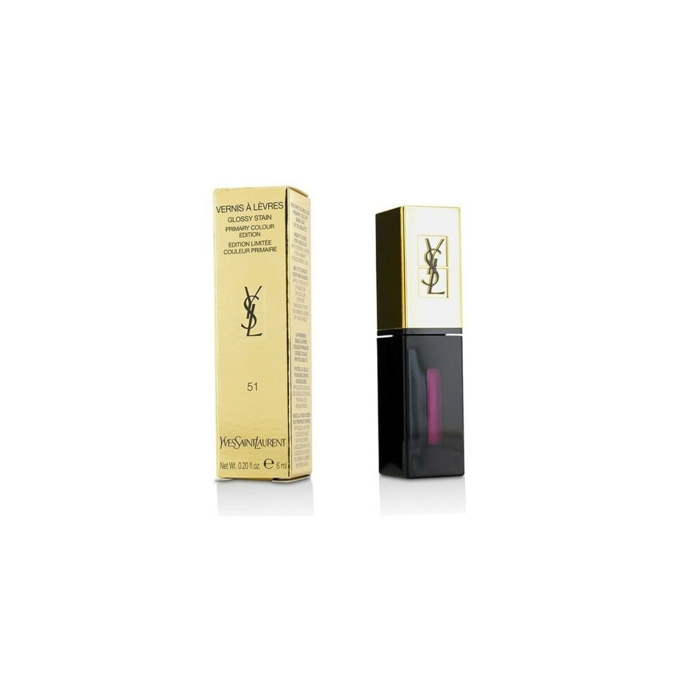 Yves Saint Laurent Rouge Vernis A Levres Glossy Stain 51 Magenta Amplifier