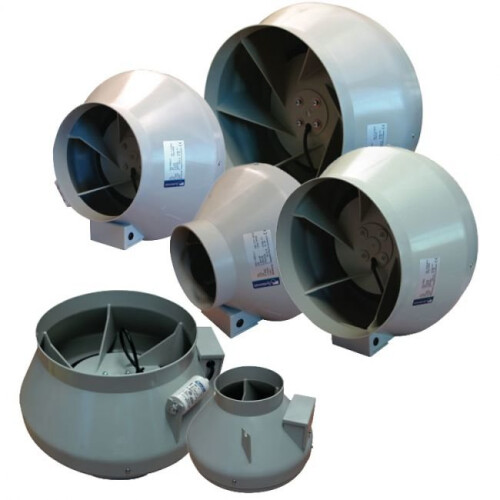 (250 ML ) RVK FAN SYSTEM AIR SILEO INLINE INTAKE OR EXTRACTOR FAN
