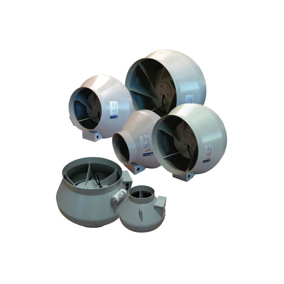 (250 Ml ) Rvk Fan System Air Sileo Inline Intake Or Extractor Fan 716053693174