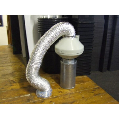 (250 ML ) RVK FAN SYSTEM AIR SILEO INLINE INTAKE OR EXTRACTOR FAN 2