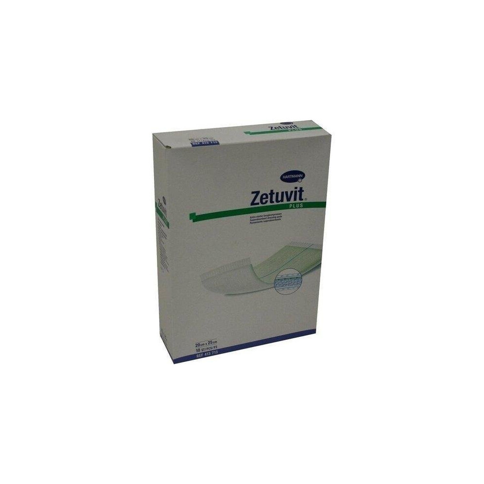 Paul Hartmann Zetuvit Plus Sterile Dressing Pad 20Cm X 25Cm, Sterile, Pack Of 10