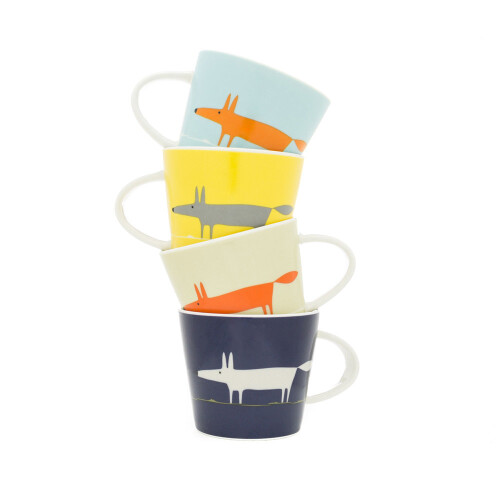 Scion Scion Mr Fox Espresso Cup Set of 4 Grey