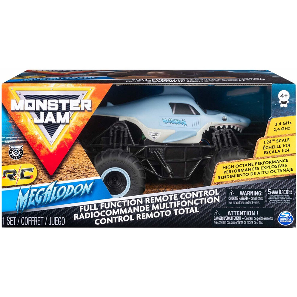 Monster Jam Rc Megalodon 1:24 Scale Truck