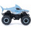 Monster Jam Monster Jam RC Megalodon 1:24 Scale Truck 4