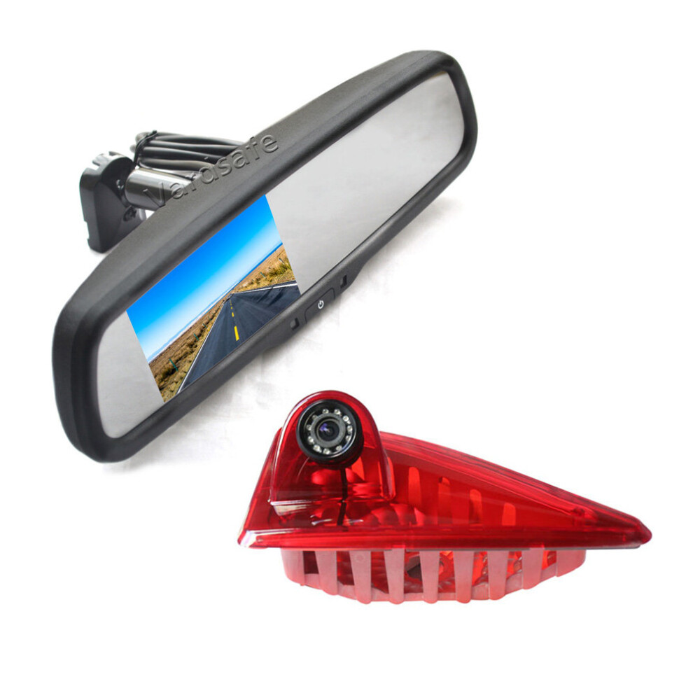 Vardsafe Vs867r Reverse Camera & Replacement Rear View Mirror Monitor For Renault Master / Opel Vauxhall Movano / Nissan Nv400 8414824280081