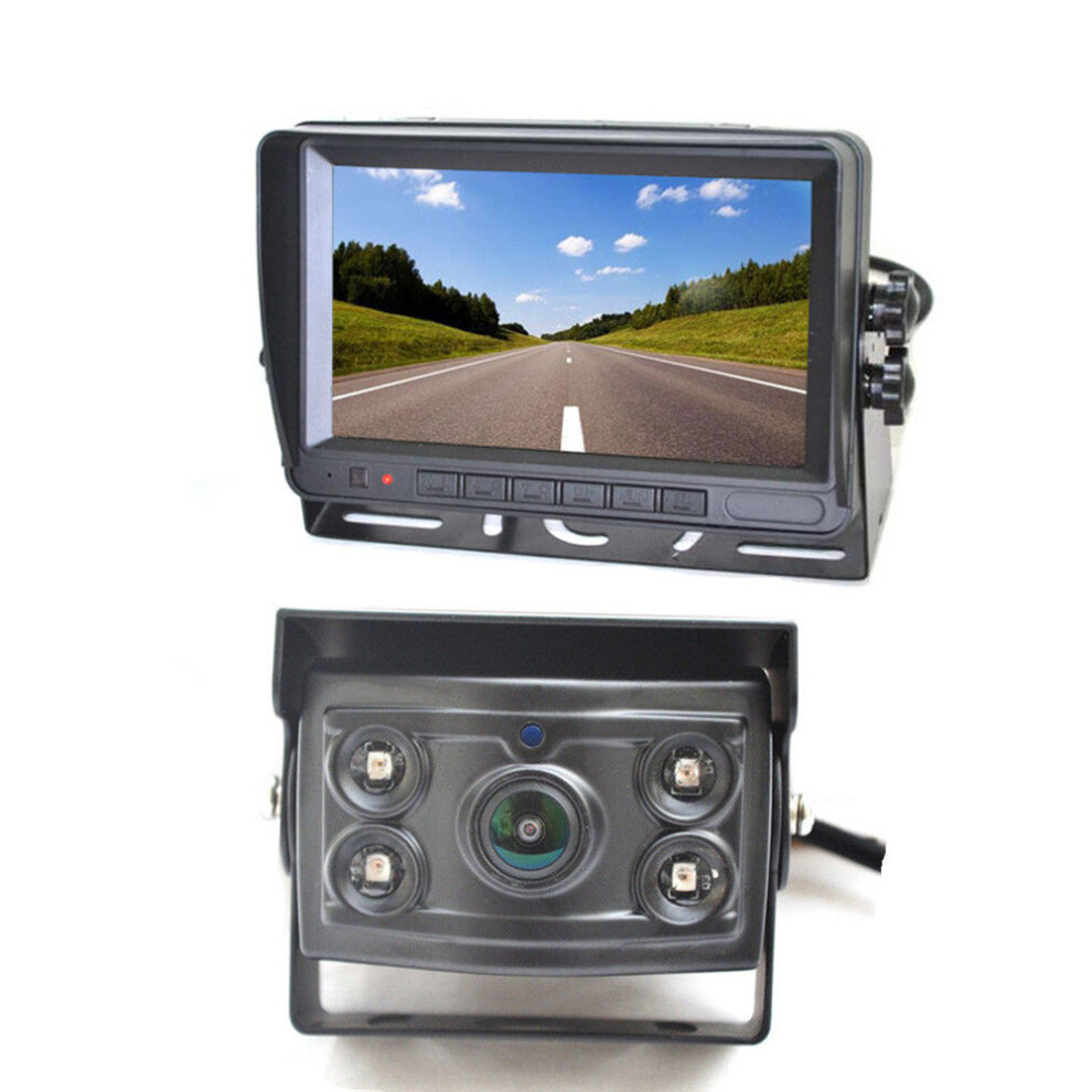 Vardsafe Vs789m Panoramic Rv Bus Truck Wide Degree Reverse Backup Camera 170 Degree + 7'' Rear View Monitor 8414824280111