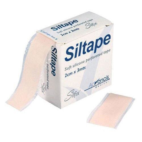 Siltape Fixation Silicone Bandaging Tape 2cm x 3M x 1