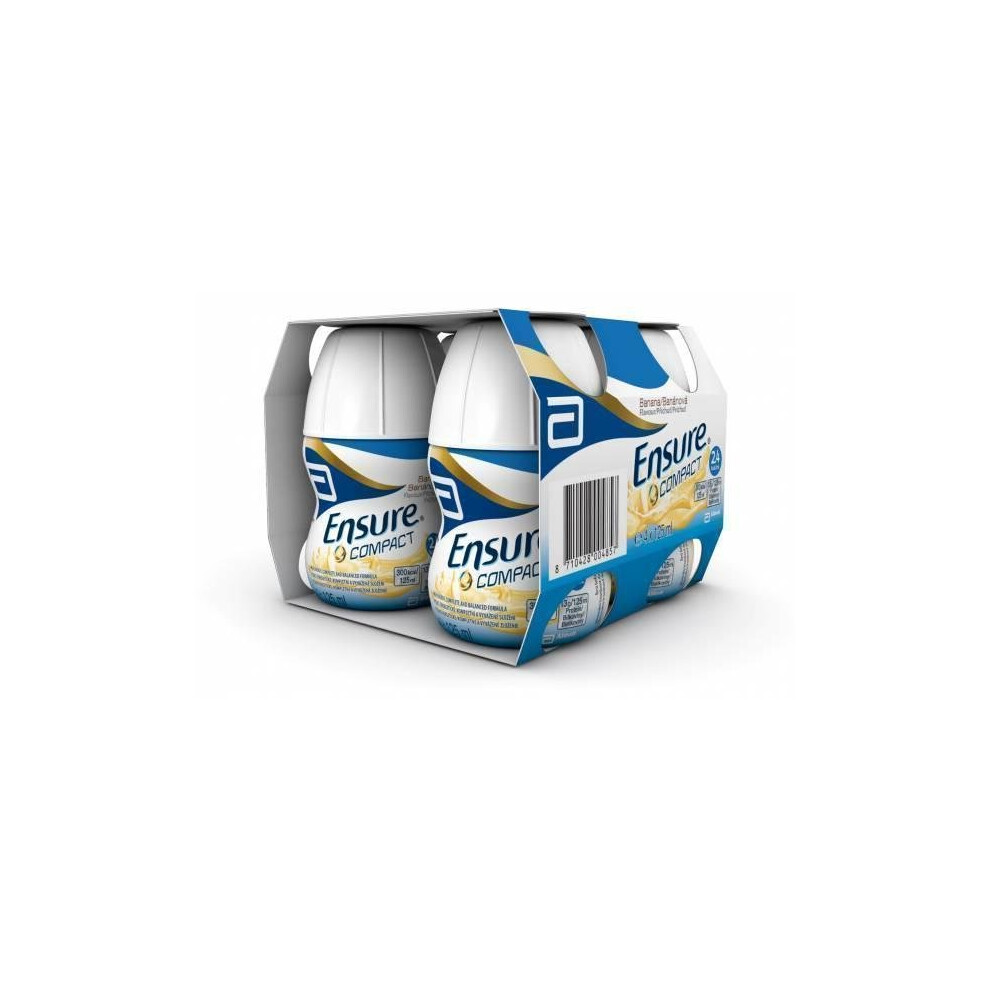 Abbott Ensure Compact Banana ( 4 X 125Ml)