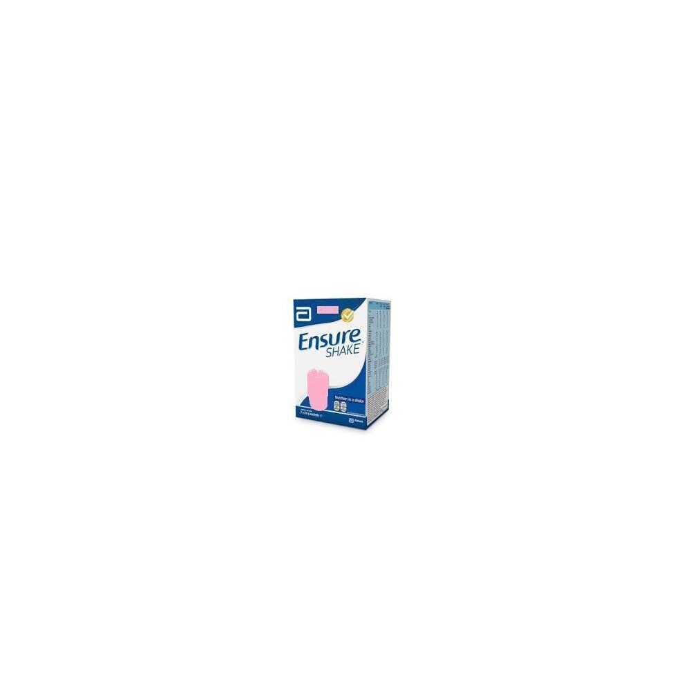 Abbott Ensure Powder Shake Strawberry (7 X 57 G) - Medical Nutrition For Disease-Related Malnutrition, 389 Kcal & 17 G Protein Per Serving