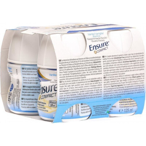 Abbott Ensure Compact Vanilla ( 4 x 125ml)