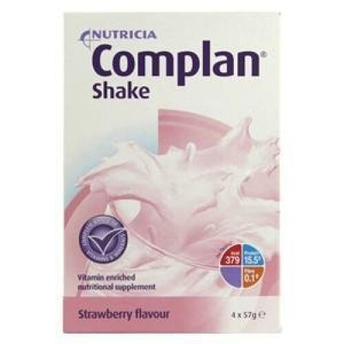 Complan Complan Shake Strawberry (4 x 57g)