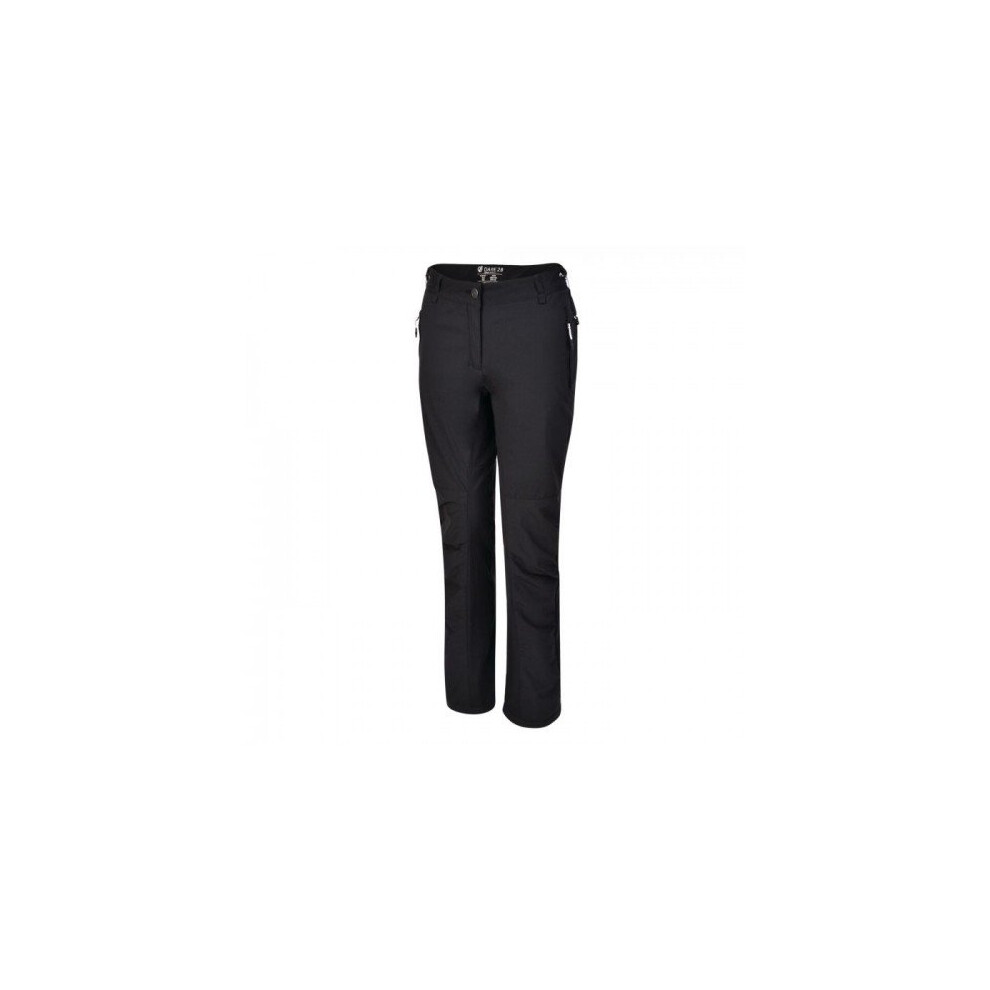 (10L UK, Black) Dare2b Womens/Ladies Melodic II Lightweight Stretch Walking Trousers