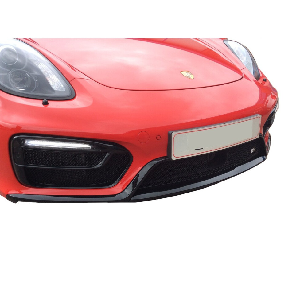 (Black) Porsche Cayman/Boxster 981 Gts - Front Grille Set (Acc) (2014 -) Black 5060468070866