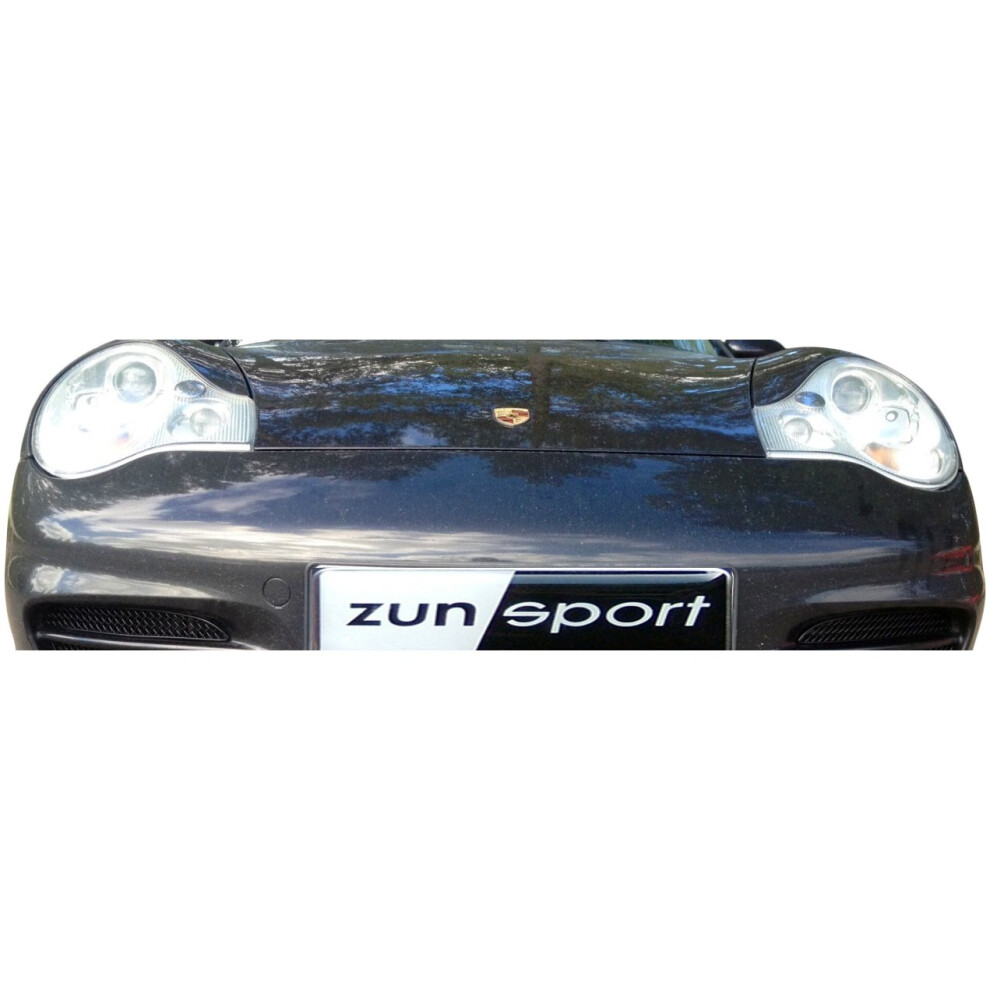 (Black) Porsche Carrera 996 Facelift - Upper Grille Set (2002 To 2004) Black 5060448597178