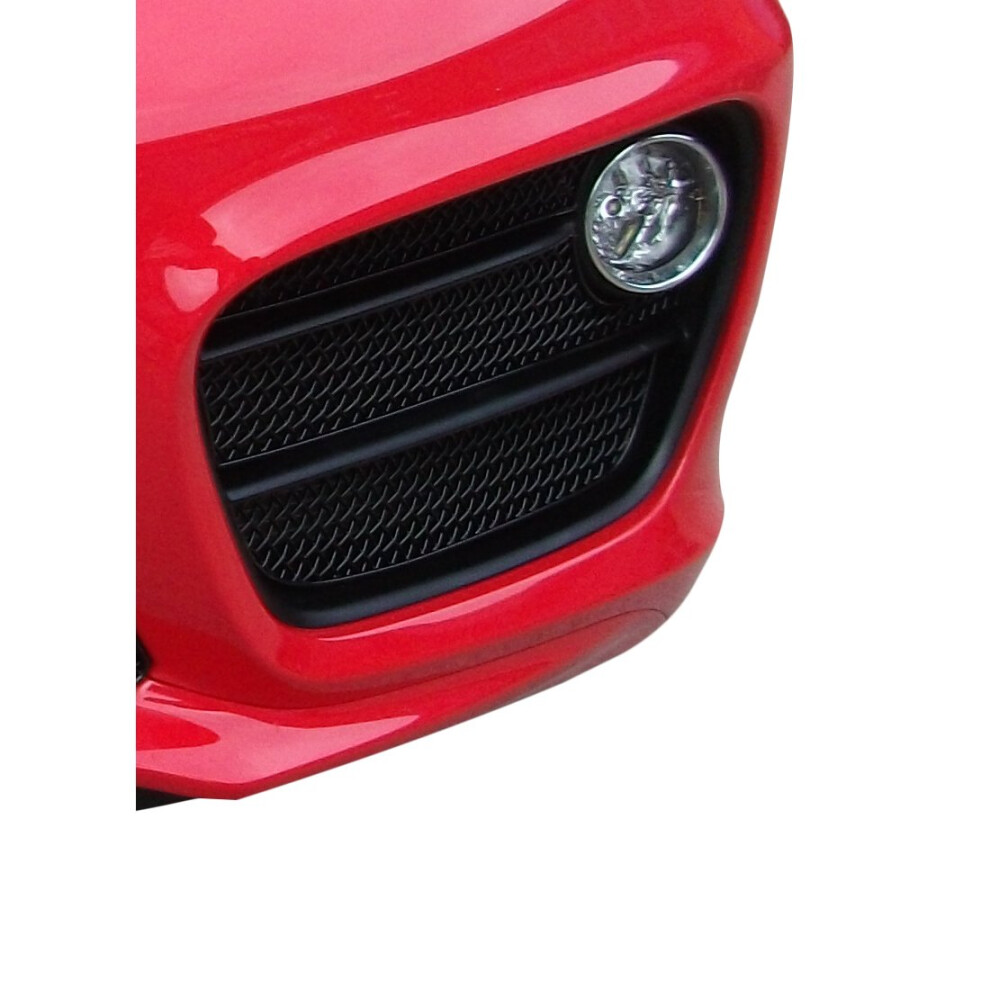 (Black) Porsche Cayman 981 (Manual/Pdk Without Sensors) - Outer Grille Set (2012 To 2016) Black 5060448596911