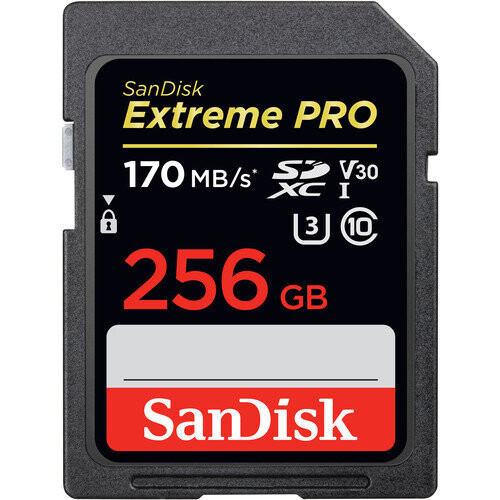 SanDisk SANDISK Extreme Pro 256GB 170MB/s SDXC