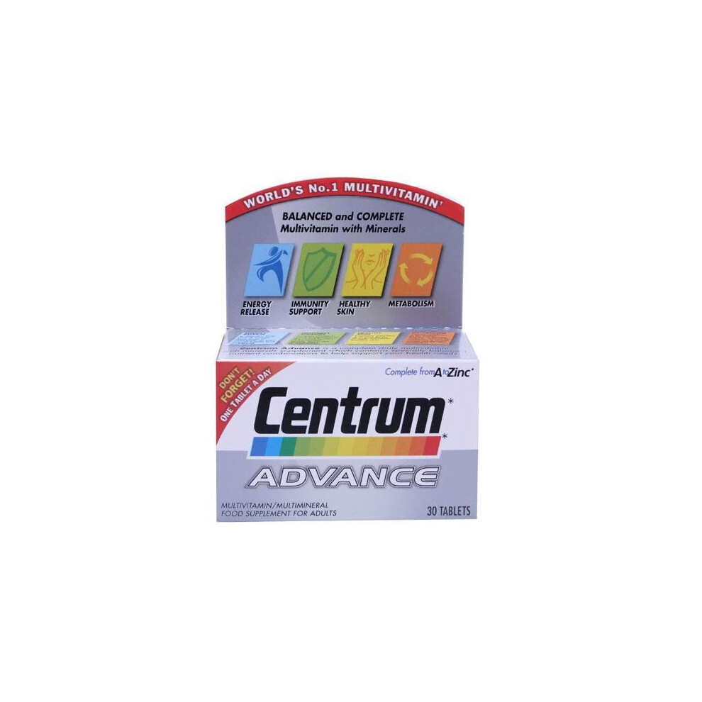 Centrum Advance 30 Tablets