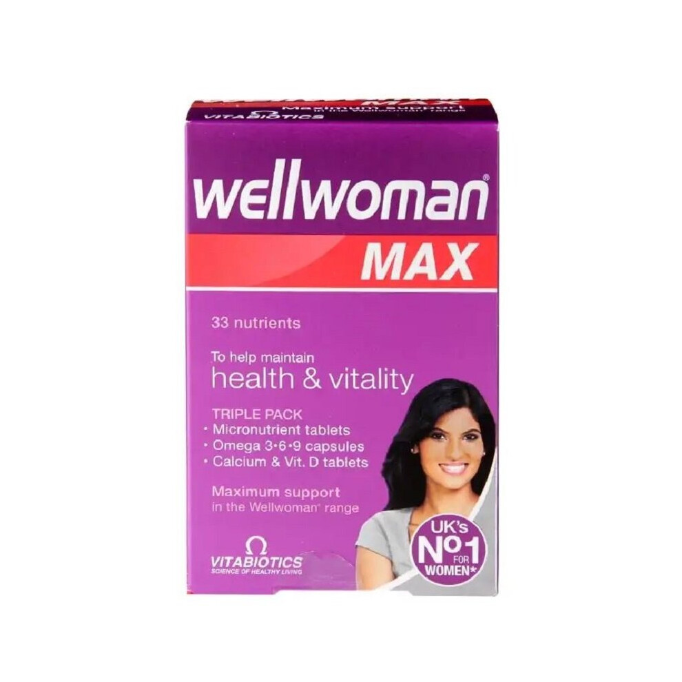 Vitabiotics Wellwoman Max - 84 Tablets/Capsules