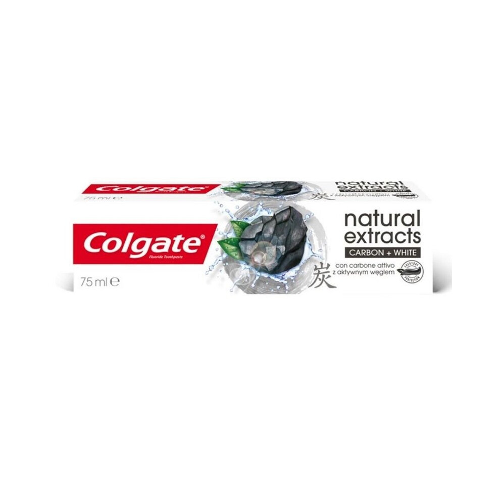 Colgate Natural Extracts Charcoal + White Toothpaste 75ml