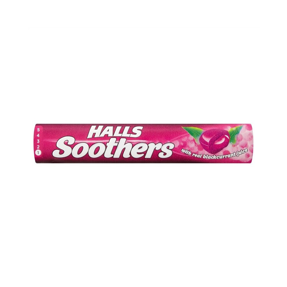 Halls Soothers Blackcurrant