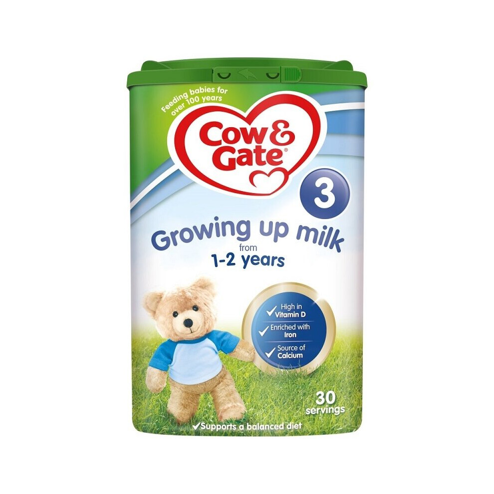 Cow & Gate 3 Growing Up Milk 1-2 Years - 800g