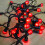 Premier 10 m 100 LED Premier Multi Action Utendørs Perle Julelys Rød 3