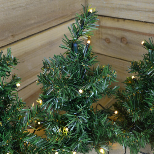 Premier 6 x 30cm LED Lit Premier Christmas Tree Path Lights (15 LEDs Per Tree) 2