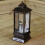 Snow Time 28cm High Water Lantern with Trio Snowmen Scene Battery Powered LED 3