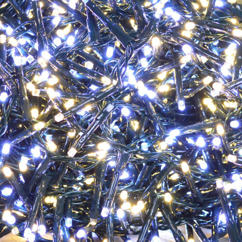 Premier Premier TreeBrights Cool & Warm White 1000 LED Christmas Tree Lights With Timer - 25m 2