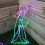 Premier Premier Indoor Outdoor 70cm Three Wise Men Rope Light 360 Multi-coloured LEDs 5