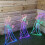 Premier Premier Indoor Outdoor 70cm Three Wise Men Rope Light 360 Multi-coloured LEDs 2