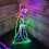 Premier Premier Indoor Outdoor 70cm Three Wise Men Rope Light 360 Multi-coloured LEDs 8