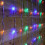 Premier Premier 240 LED 1.5m x 2m Tall Cascading Waterfall Curtain Light - Multicoloured 3
