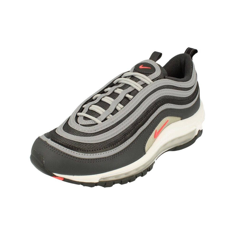 Nike Air Max 97 Essential Mens Running Trainers Ci6392 Sneakers Shoes (Uk 6 Us 7 Eu 40, Anthracite Flash Crimson 001)
