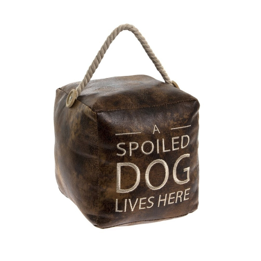 Spoiled Dog Square Doorstop