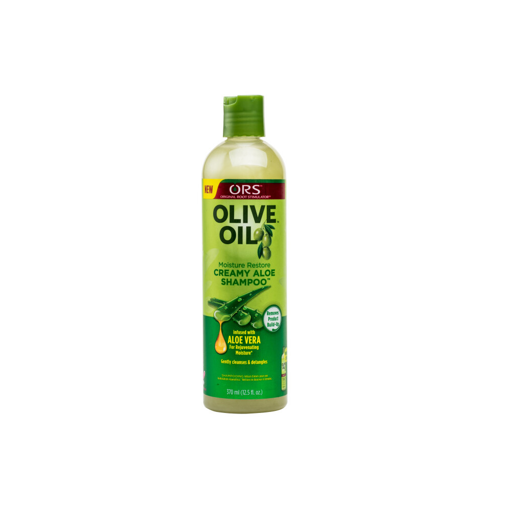 Organic Root Stimulator Olive Oil Creamy Aloe Shampoo 370ml