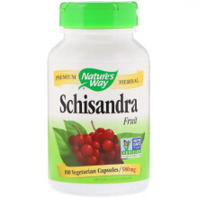 Nature's Way, Schisandra Frukt, 100 Vegan Capsulor (0,58 g per Capsul)