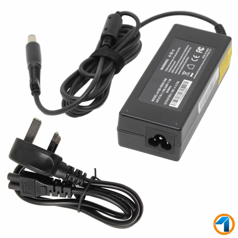 HP PAVILION DV6-6002SA Laptop Charger + Mains Cable