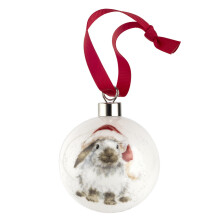 Wrendale Designs Ho Ho Ho Bauble